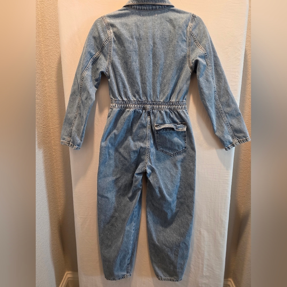 Zara Z1975 Denim Utility Boilersuit 90s Retro Vintage inspired 100% Cotton - Picture 6 of 12